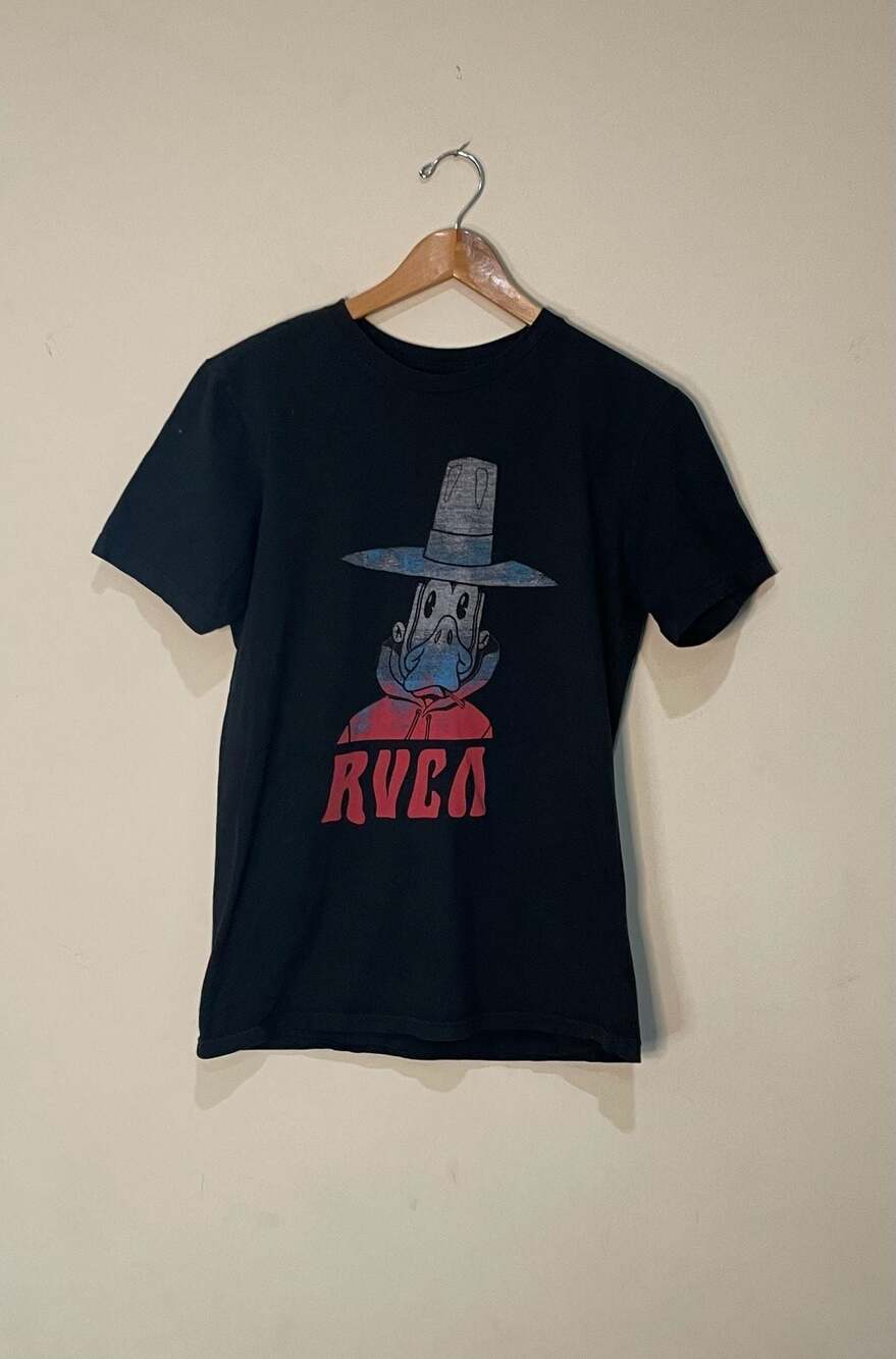 RVCA ANP Artist Network Program Duck Graphic T-Shirt Size M